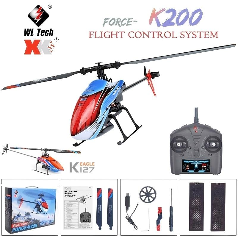 Rc Helicopter Gyro - WLtoys RC Helicopters K200 K127 2.4Ghz