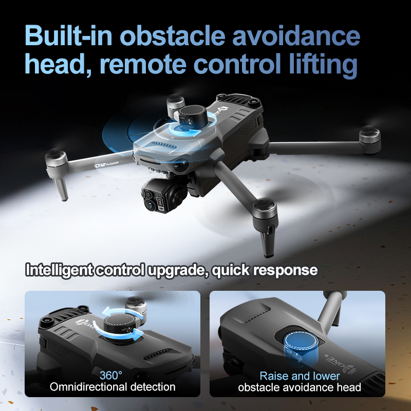 8K 3 Axis Gimbal Brushless 7.2 - Drone Rc Gps recension och pris