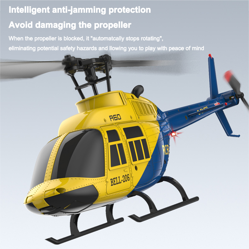 A60 RC Helicopter 2.4G 6-Aixs  - Rc Helicopter Gyro recension och pris