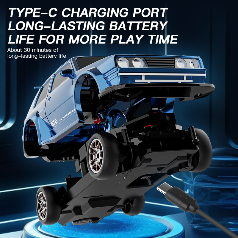 KF30 1:43 4WD RC Car With Gyro - Drone Lidi Rc recension och pris