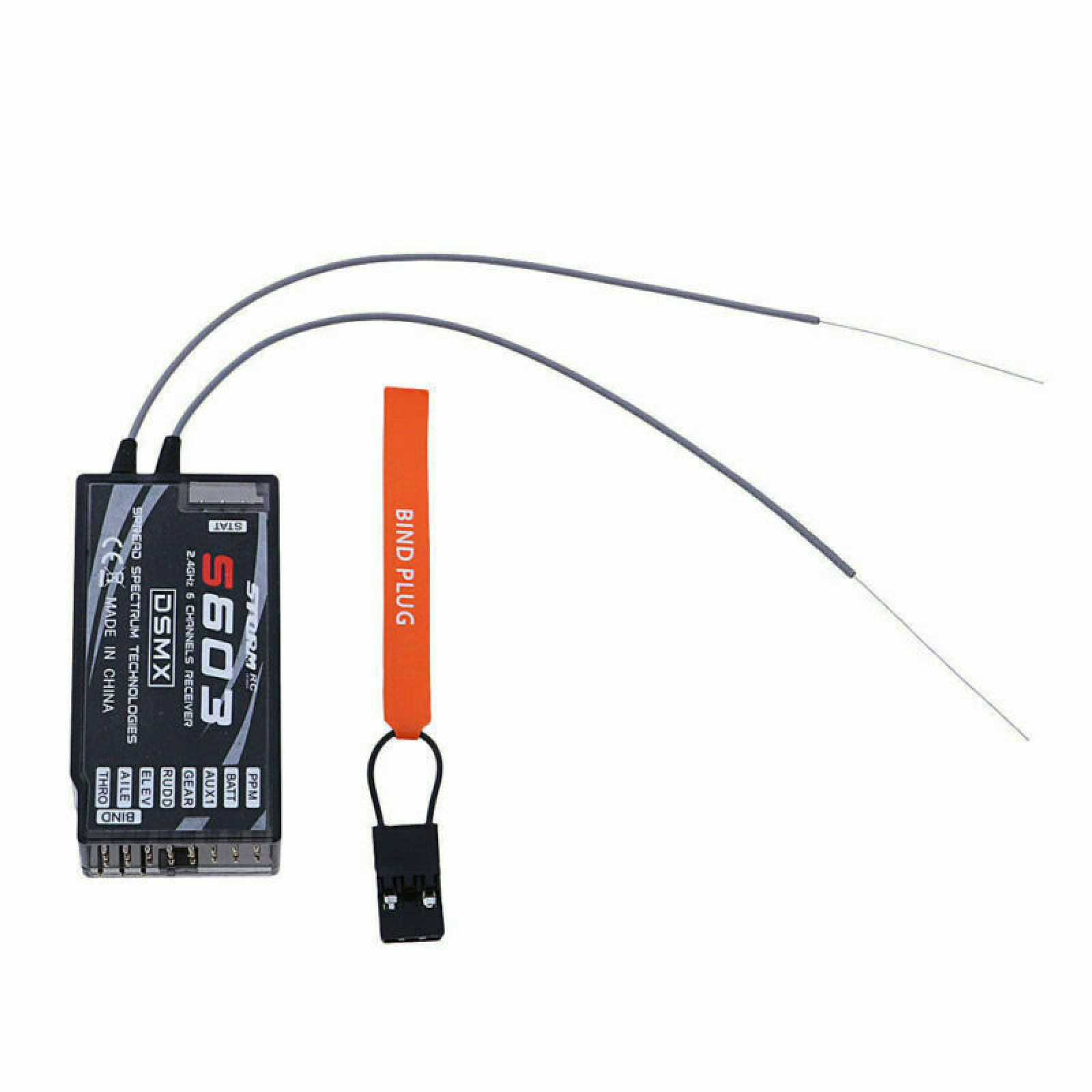 6CH 2.4GHz PPM S603 Receiver w - Drone Rc Receiver And Transmitter recension och pris