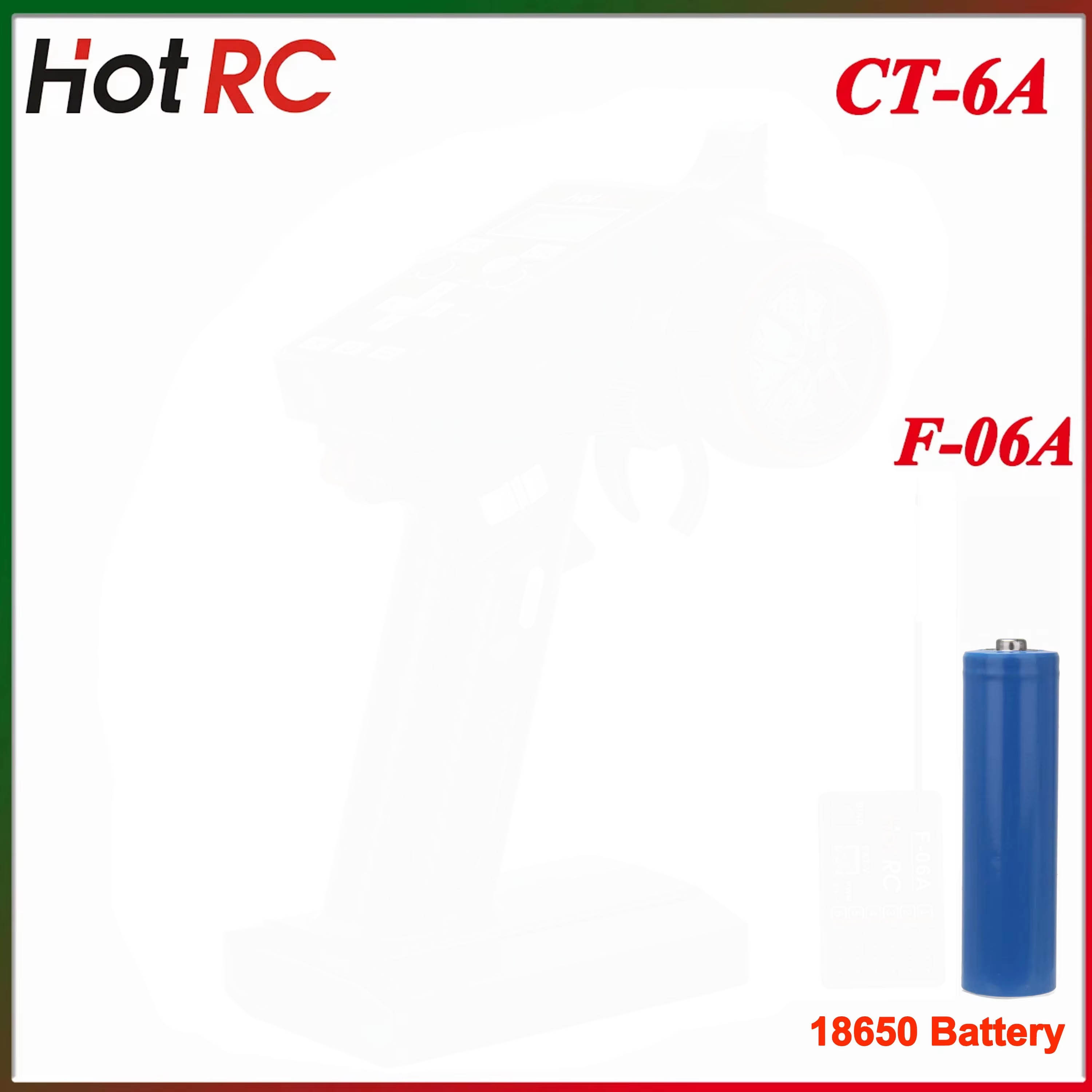 HotRC CT-6A 2.4G 6CH 6 Channel - Drone Rc Receiver And Transmitter recension och pris