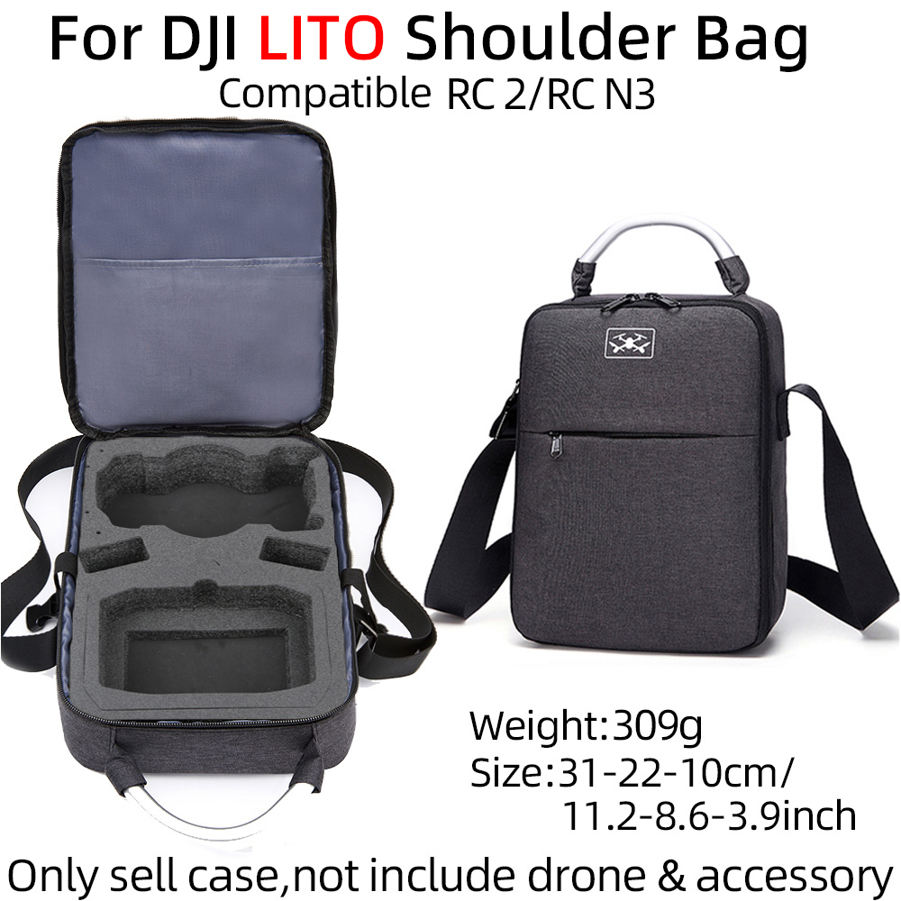 For DJI LITO Shoulder Bag Comp - Drone Dji Rc N3 recension och pris