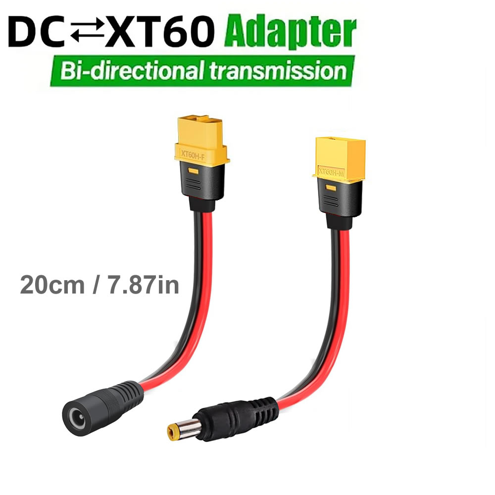 XT60 Plug Female Male To DC 5. - Drone Rc Car Hybrid recension och pris
