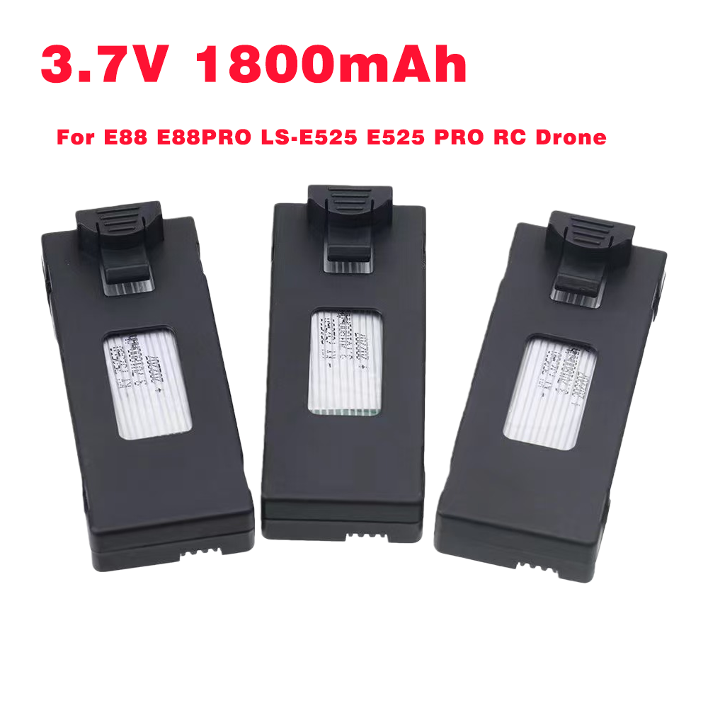 3.7V 1800Mah RC Drone Battery  - Rc Drone E88 recension och pris
