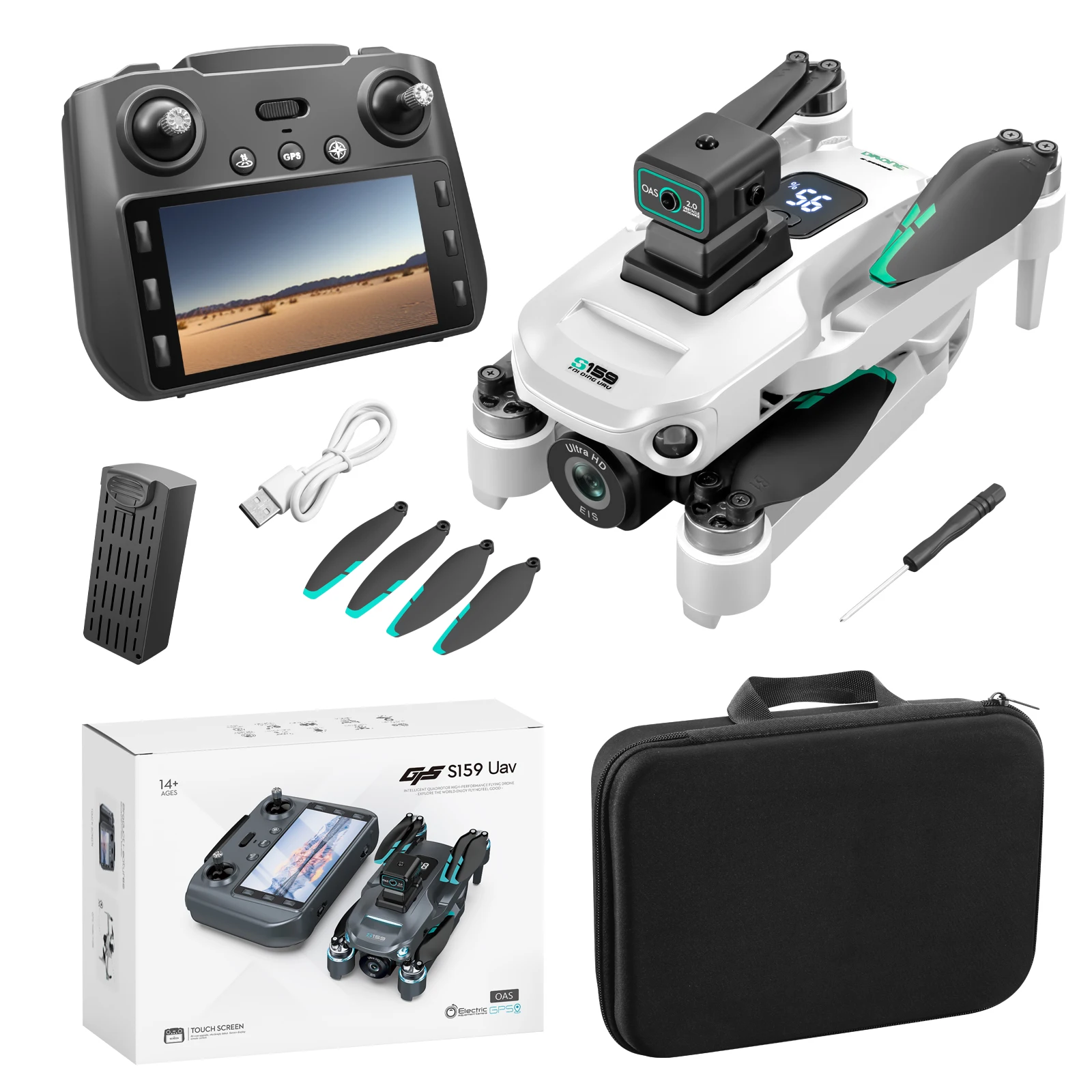 Professional S159 GPS Drone Wi - Drone Rc Gps S159 recension och pris