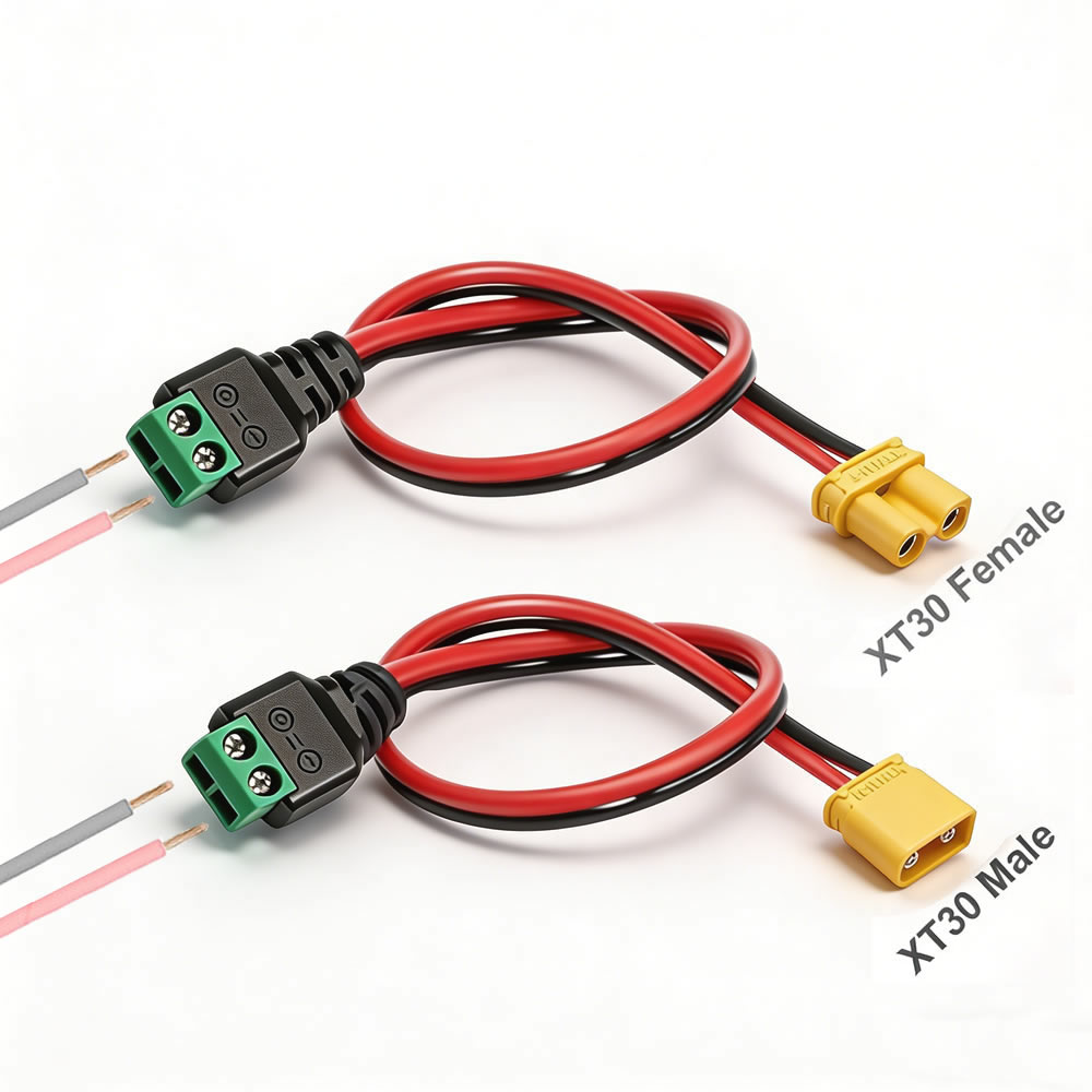 2-Pin Terminal Solderless to X - Drone Rc Car Hybrid recension och pris