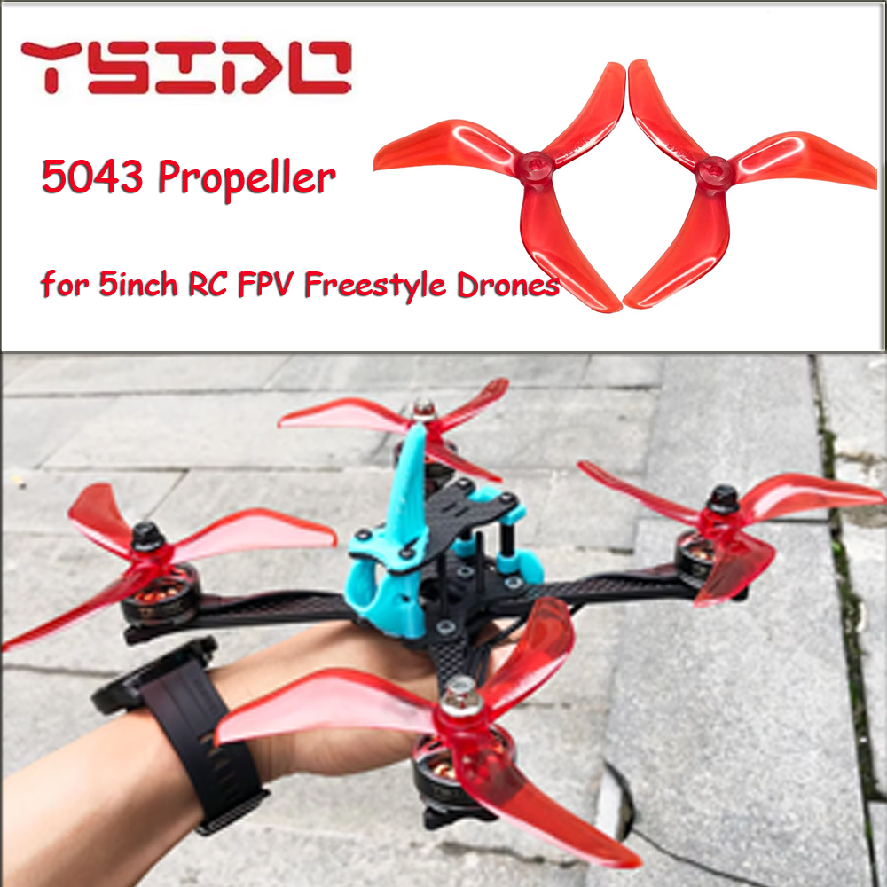 YSIDO 4Pcs/2Pairs Prop (2CW+2C - Drone Frame 5 Inch recension och pris