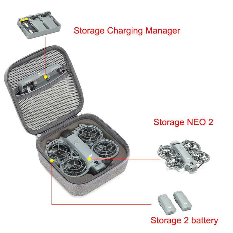 Box for DJI Neo 2 RC N3 Drone  - Drone Dji Rc N3 recension och pris