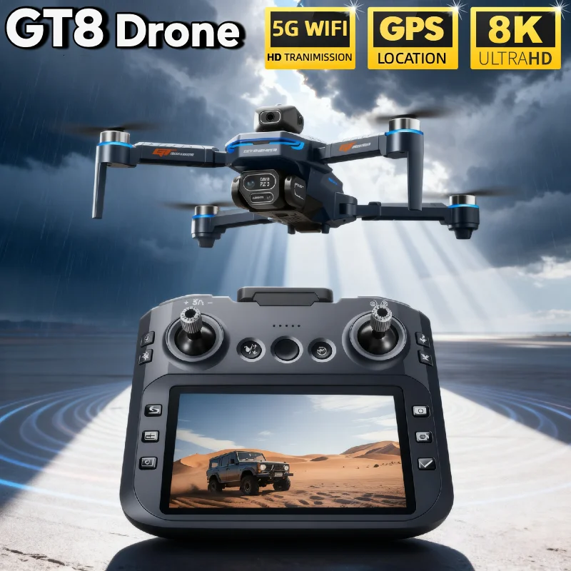 HOT For LSRC GT8 Drone 4K Prof - Rc Drone E88 recension och pris