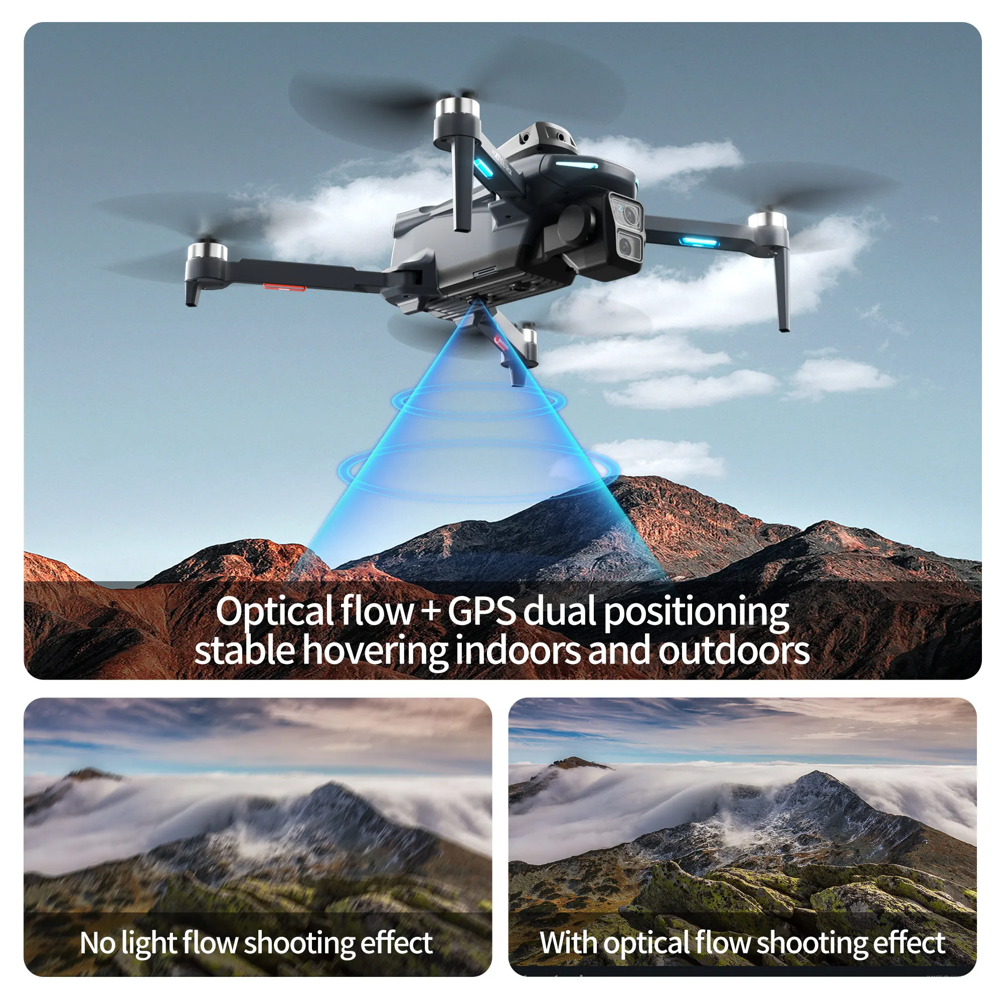 Lenovo XT606 MAX GPS Drone 4k  - Rc Drone E88 recension och pris