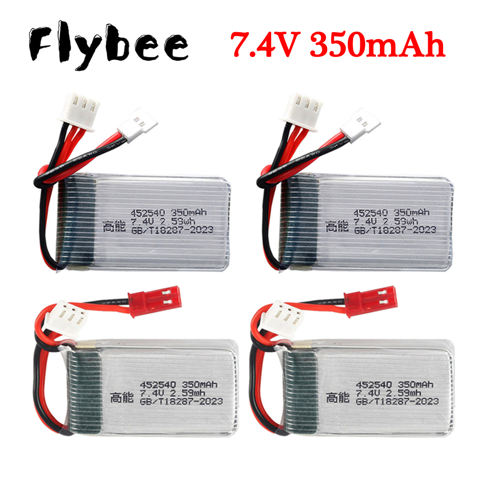 2S 7.4V 350mAh Lipo Battery fo - Drone Mjx Rc recension och pris