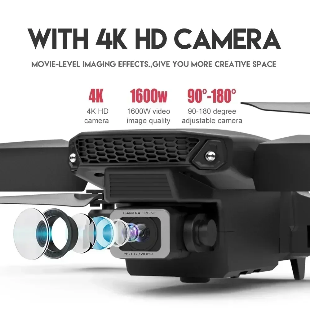 E88 Pro WIFI FPV Drone Wide An - Rc Drone E88 recension och pris