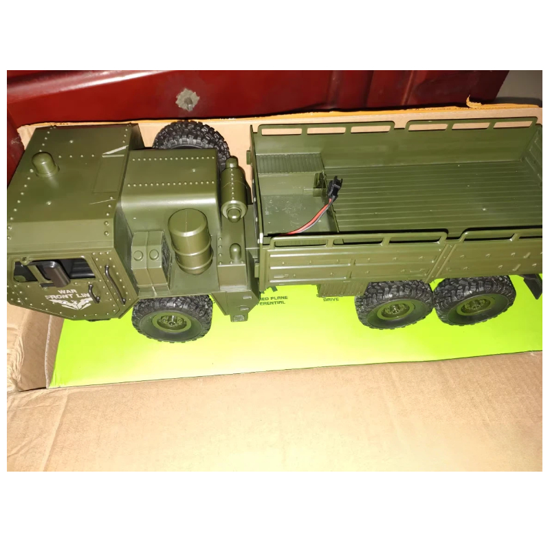 JJRC Q75 1:16 6x6 Military Sty - Drone Or Rc Car recension och pris