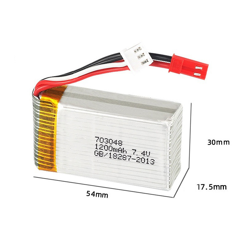 Lipo Battery 2S 7.4V 1200mAh 7 - Drone Mjx Rc recension och pris