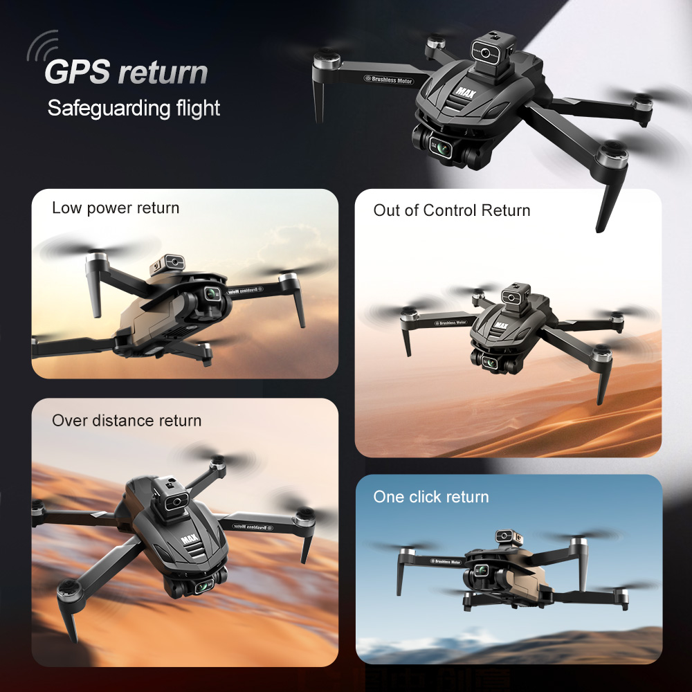 V168 PRO Max GPS Drone 8K Prof - Drone Rc Gps recension och pris