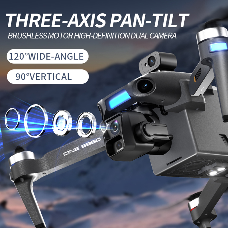 2026 New 8K Dual Camera Drone  - Drone Rc Gps recension och pris