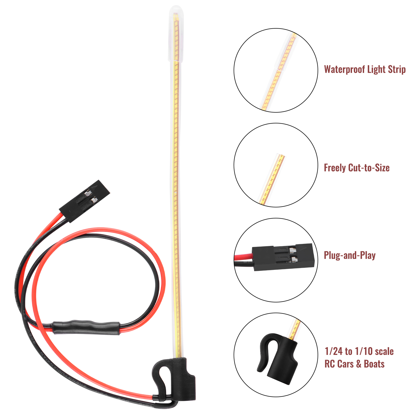 ModRax 2PCS LED RC Antenna Lig - Drone Lidi Rc recension och pris