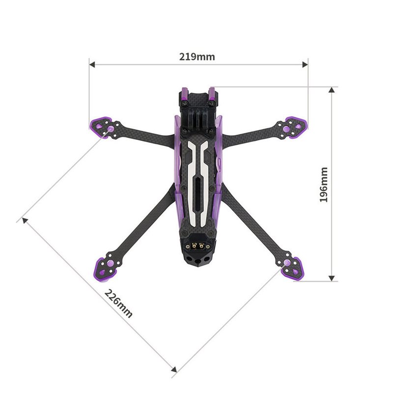 【PRICE-DROP!】FPV Drone Frame K - Drone Rc Price recension och pris