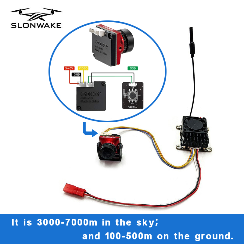 Long Range 5.8Ghz 2W FPV Wirel - Caddx Fpv Camera recension och pris
