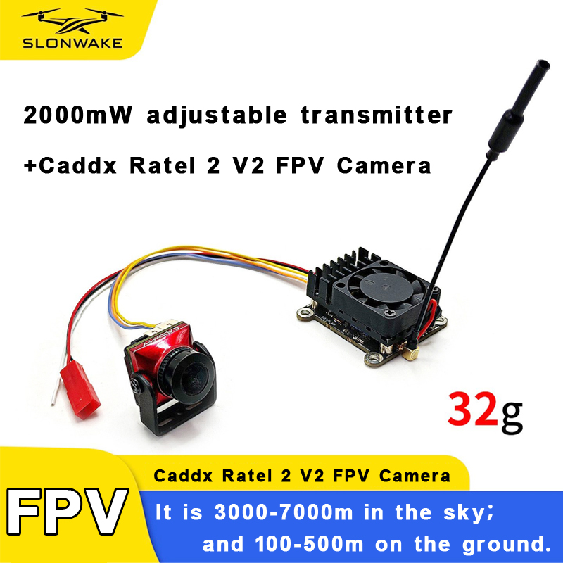 Long Range 5.8Ghz 2W FPV Wirel - Caddx Fpv Camera recension och pris