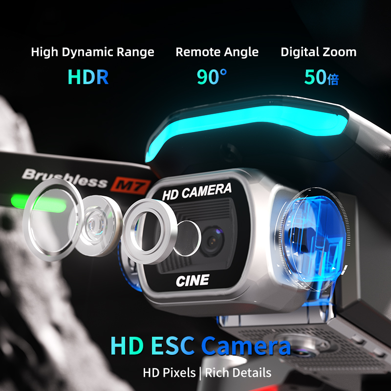 New M7 RC Drone 8K HD Camera W - Drone Rc S156 recension och pris