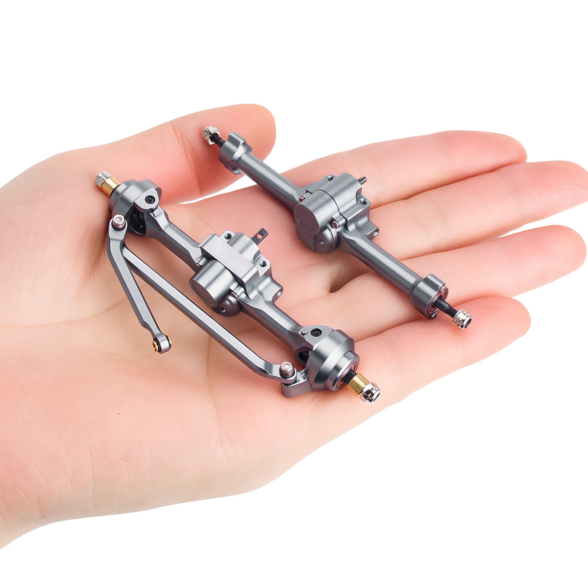 SCX30 1/30 +5mm Aluminum Front - Rc Crawler Axle Parts recension och pris