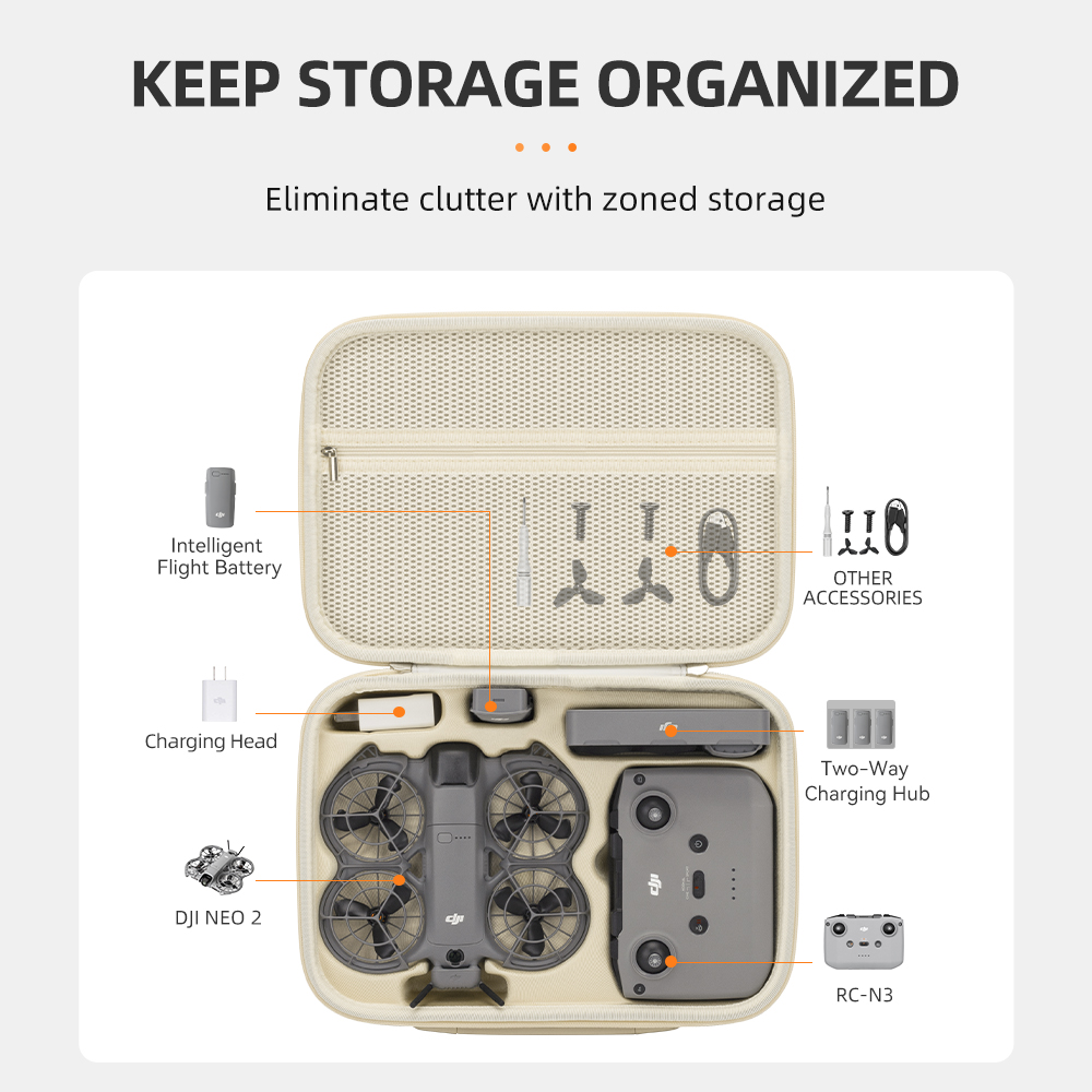 Storage Bag for DJI Neo 2 Fly  - Drone Dji Rc N3 recension och pris