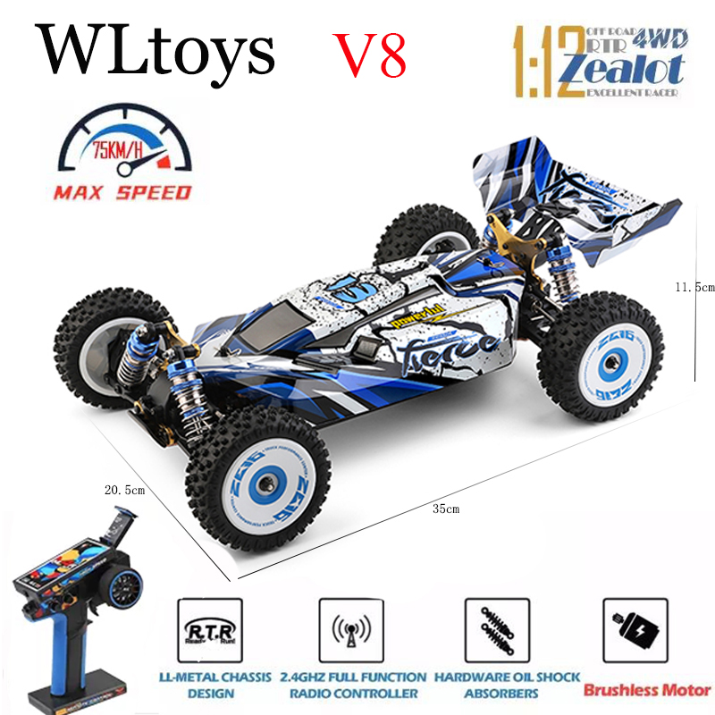 WLtoys 124017 124007 75KM/H  R - Drone Or Rc Car recension och pris