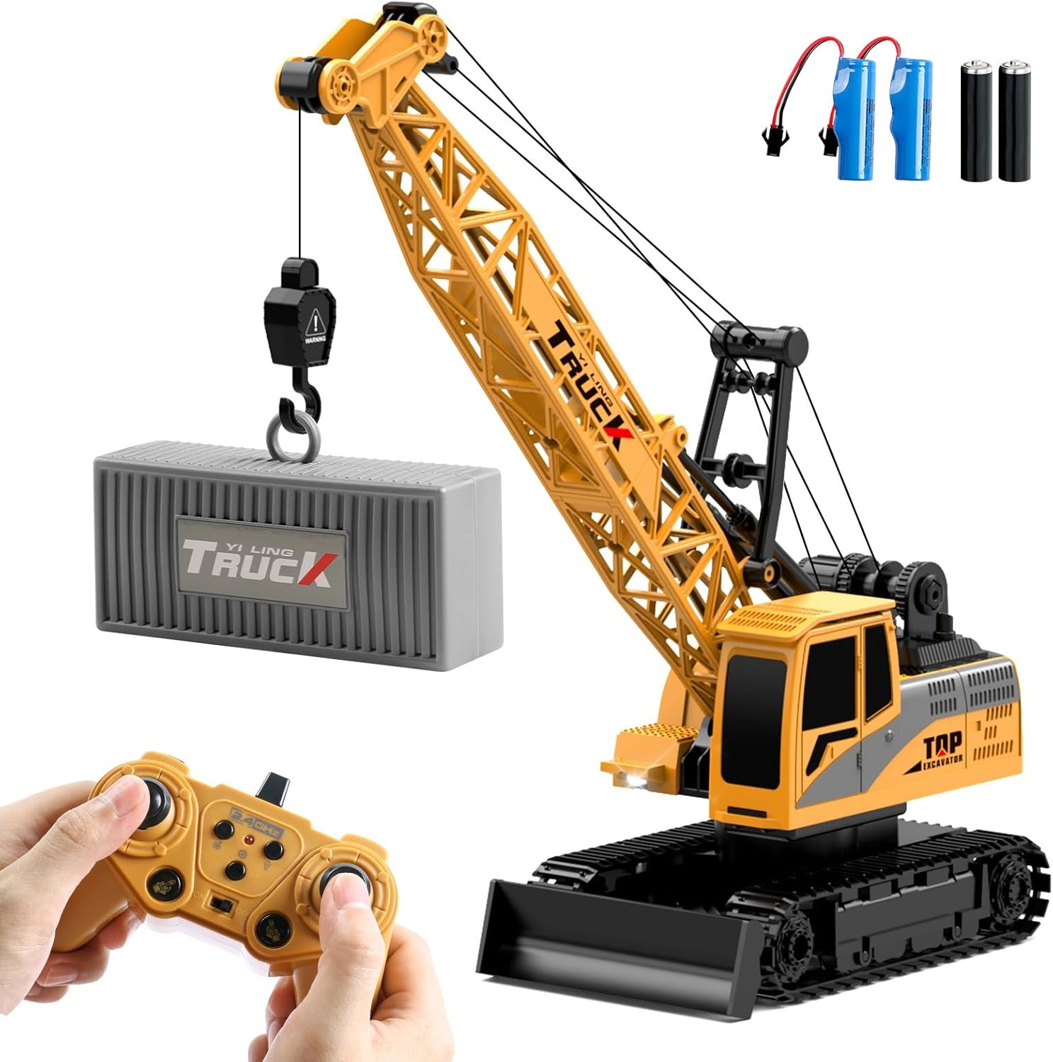 RC Crawler Crane Toy Alloy Rem - Drone Or Rc Car recension och pris