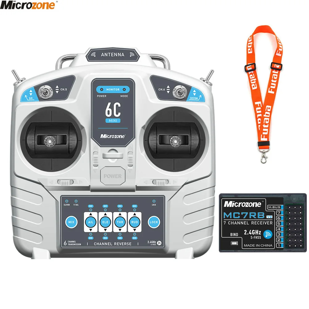 MicroZone MC6C Mini V2 2.4G 6C - Drone Rc Receiver And Transmitter recension och pris