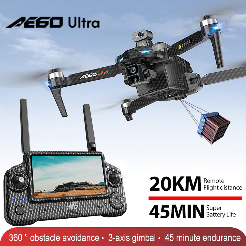 AE60 GPS Drone Professional 8K - Drone Rc Gps recension och pris