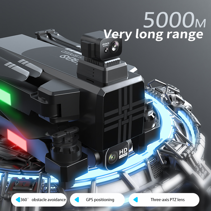 A380 Drone 4K HD Three Axis An - Drone Rc Gps recension och pris