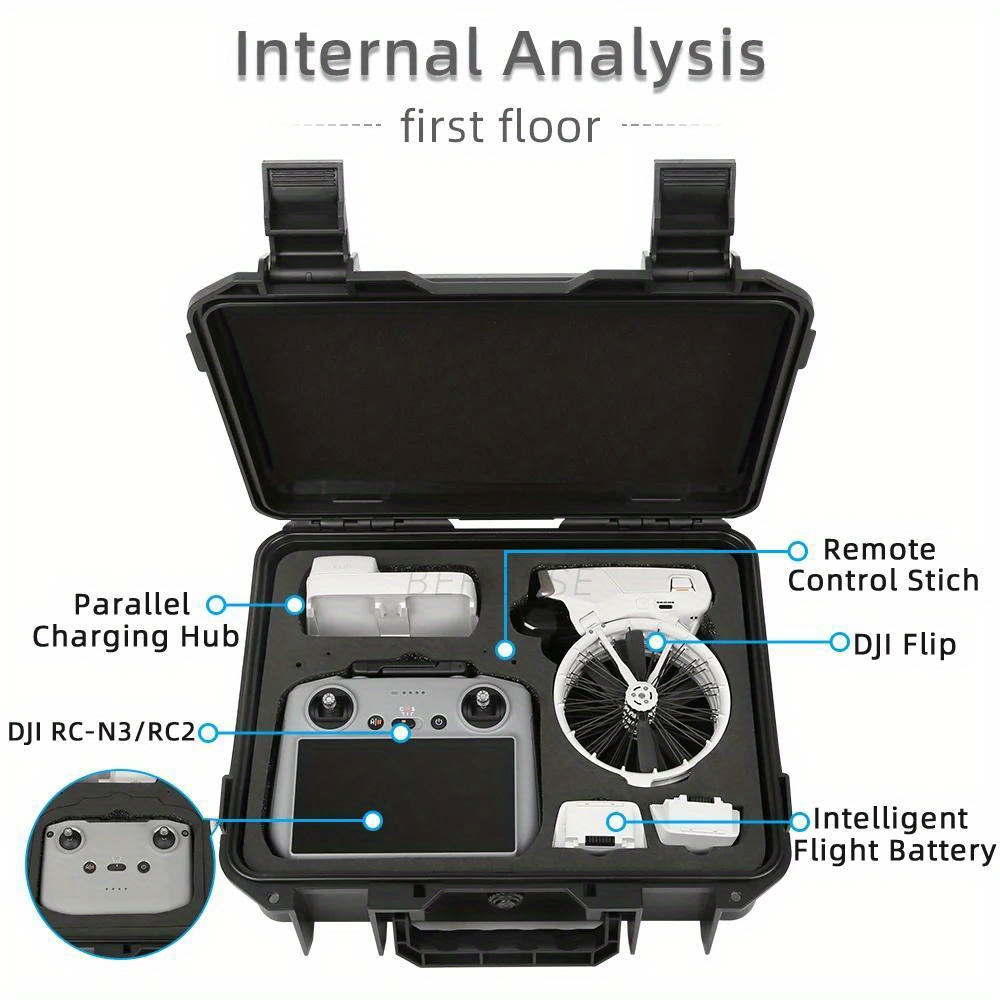For DJI Flip Hard-Shell Storag - Drone Dji Rc N3 recension och pris