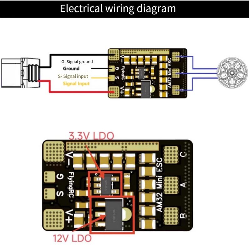 Best-AM32 ESC 40A 32-Bit Elect - Drone Rc Car recension och pris