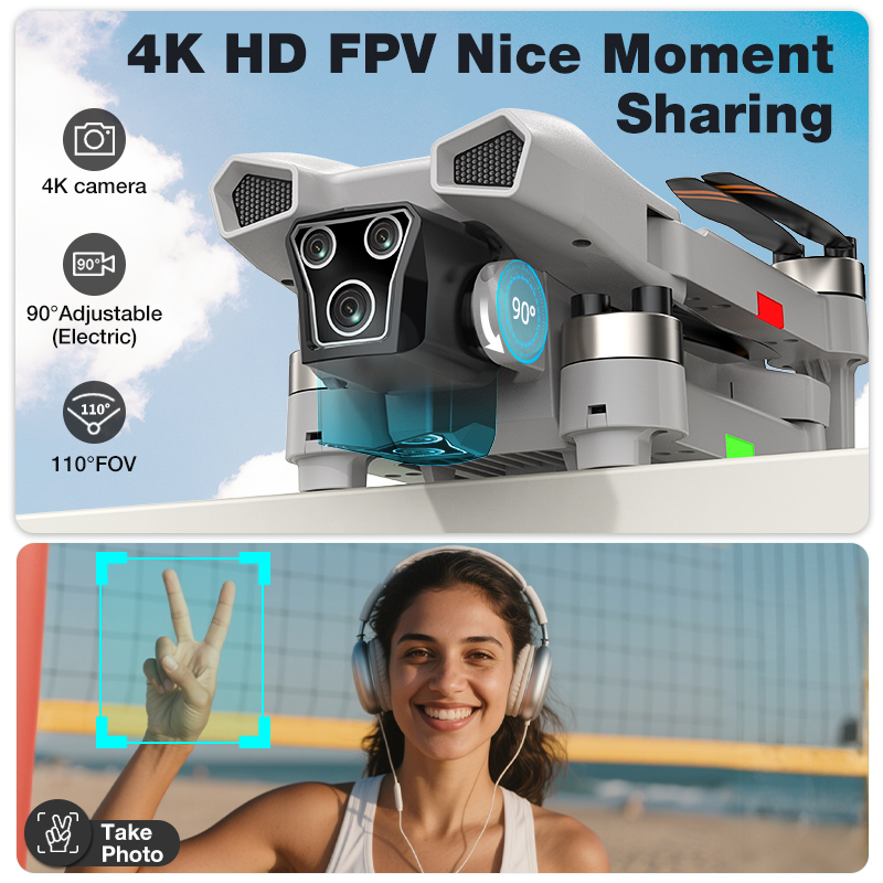 NEW Hot L017 Pro Drone Brushle - Drone Rc Gps recension och pris