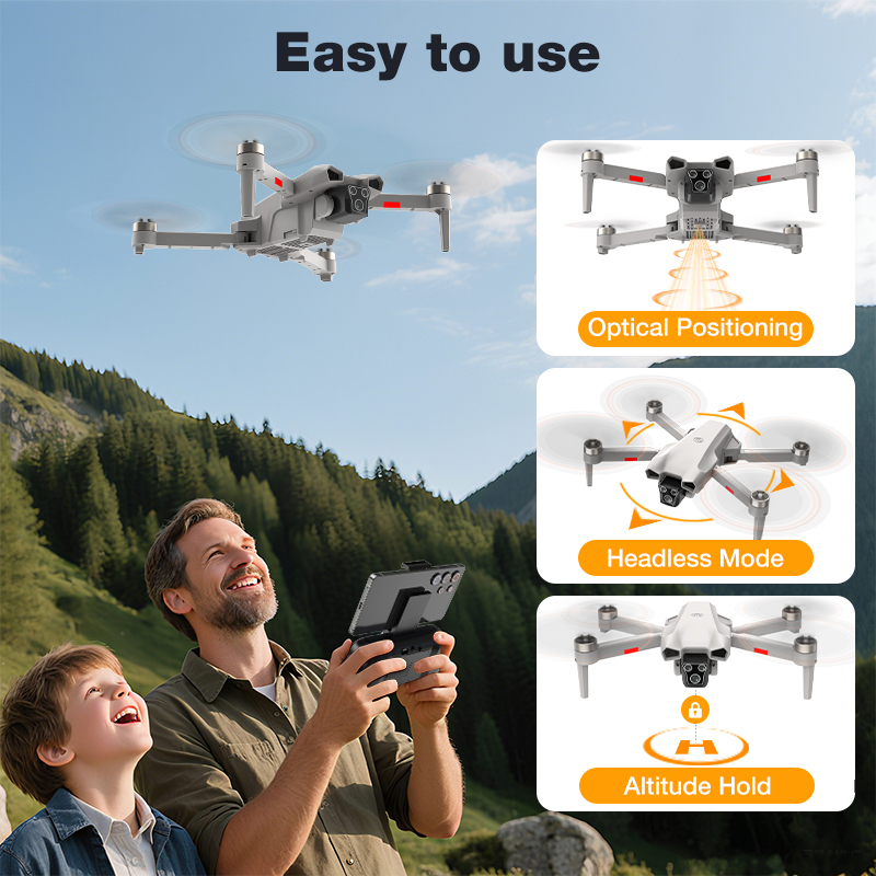 NEW Hot L017 Pro Drone Brushle - Drone Rc Gps recension och pris