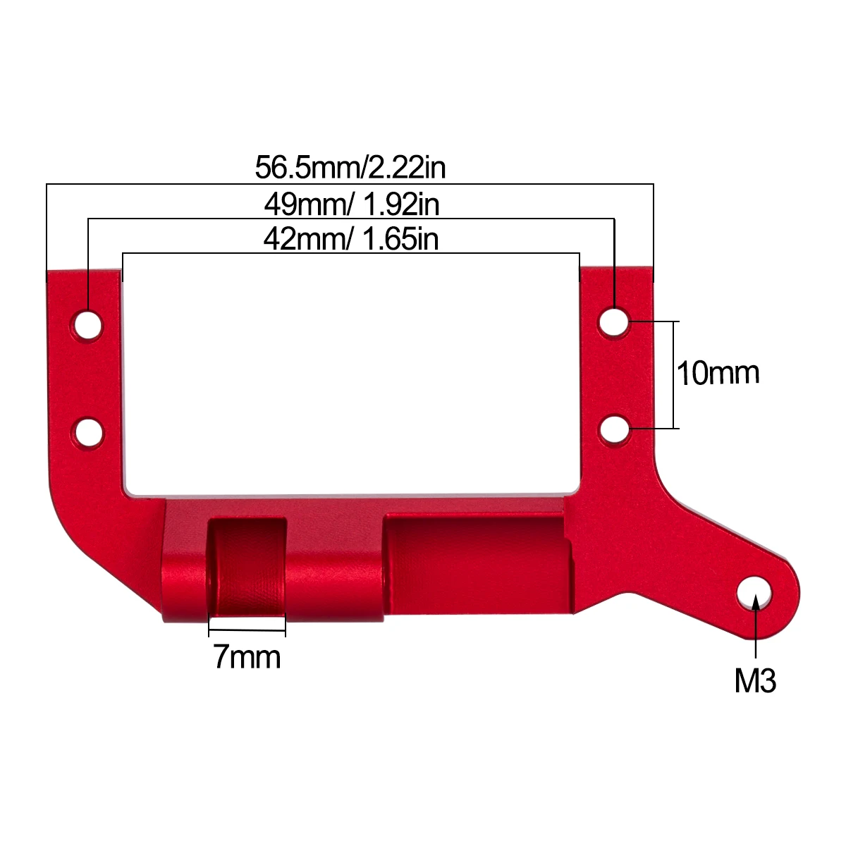 CNC Aluminium Axle Servo Mount - Rc Crawler Axle Parts recension och pris