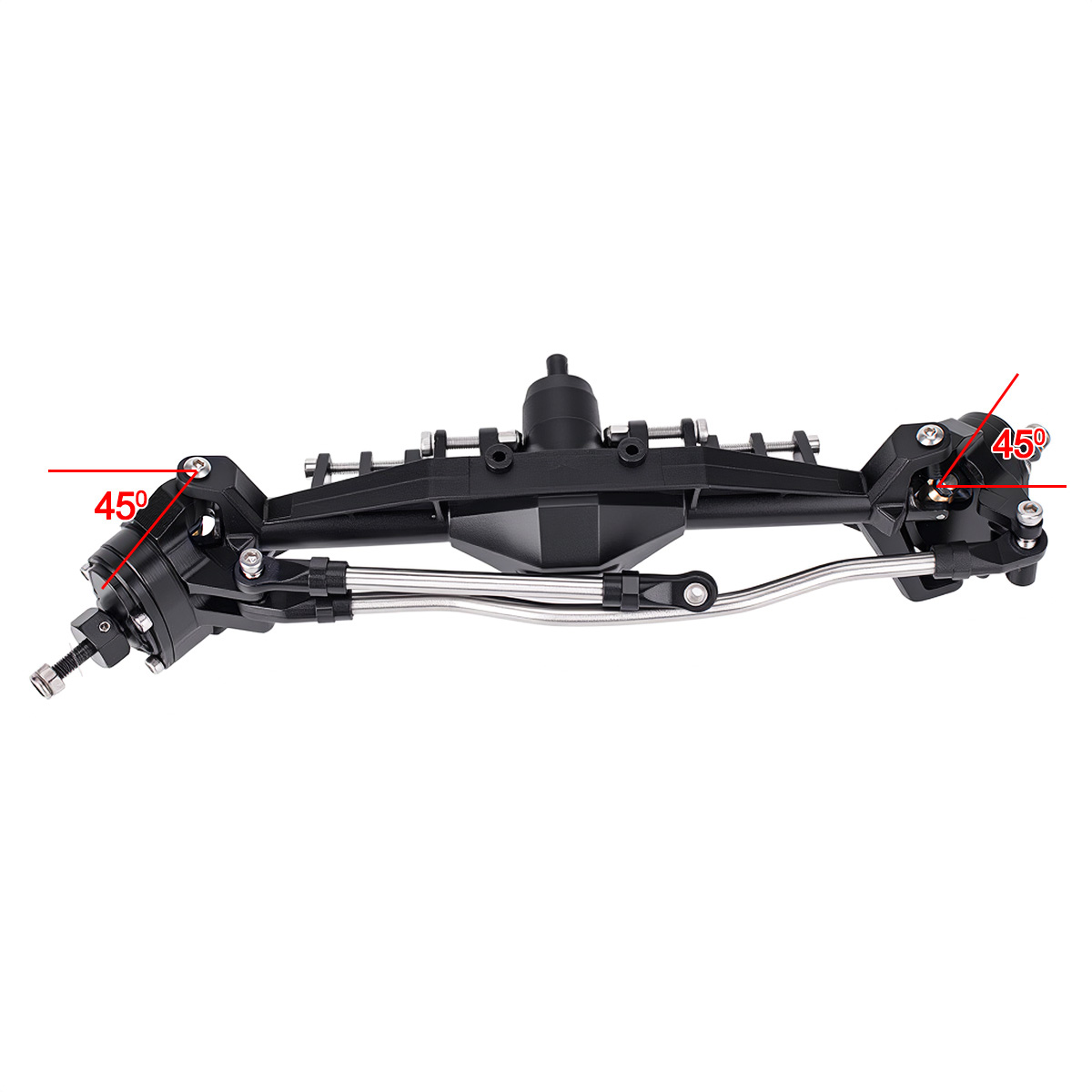Front Rear Plastic Portal Axle - Rc Crawler Axle Parts recension och pris