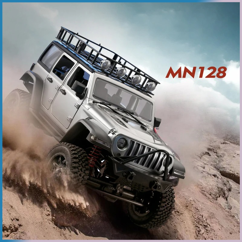 RC Crawler 4x4 Car MN128  2.4G - Drone Lidi Rc recension och pris