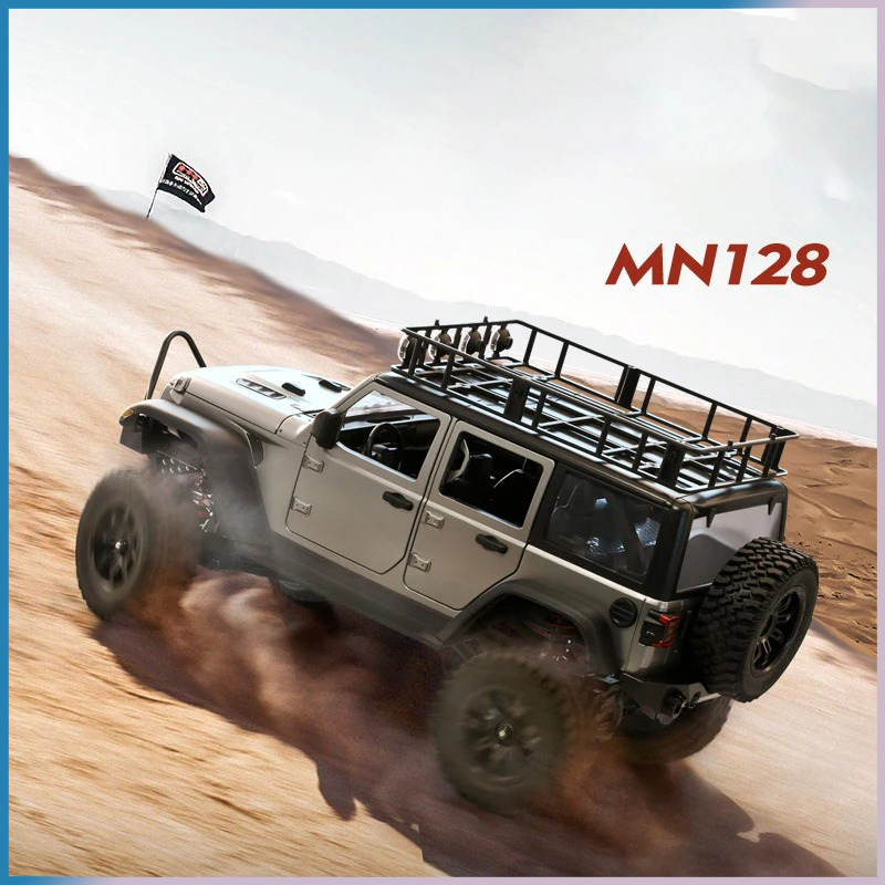 RC Crawler 4x4 Car MN128  2.4G - Drone Lidi Rc recension och pris