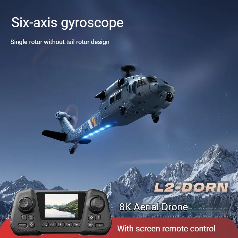 L2-DORN RC Apache Helicopter 8 - Rc Helicopter Gyro recension och pris