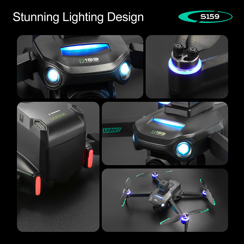 New S159 Drone Professional 8k - Drone Rc Gps S159 recension och pris