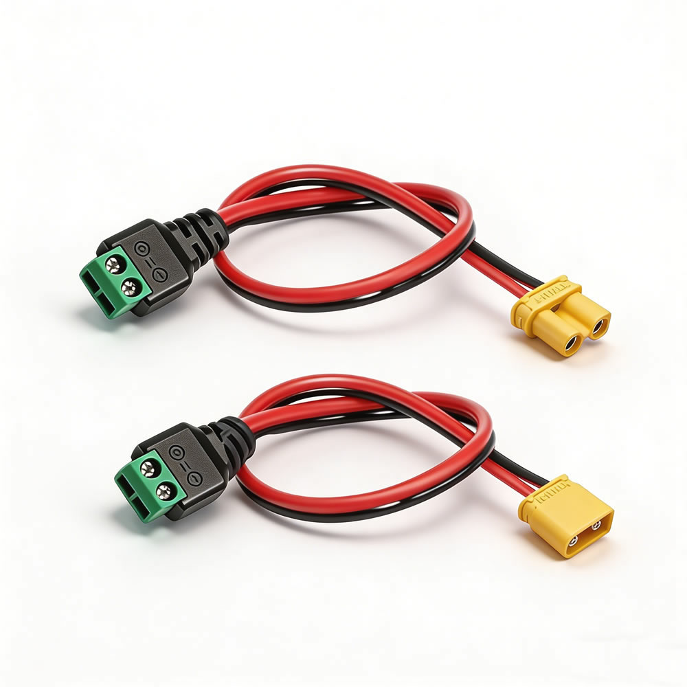 XT30 to 2 Pin Solderless Termi - Drone Rc Car Hybrid recension och pris