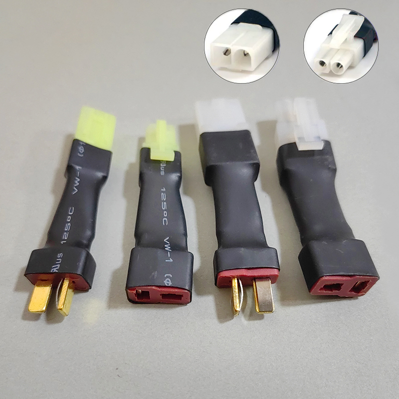 2PCS T Plug to Mini Tamiya Sty - Drone Rc Car Hybrid recension och pris